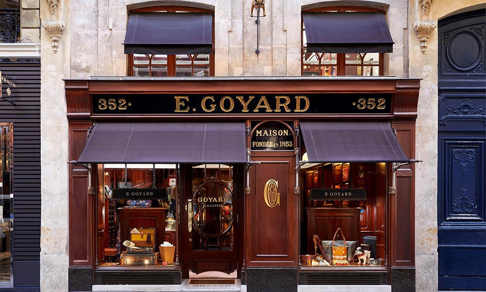 Maison Goyard Paris Chic du Chien