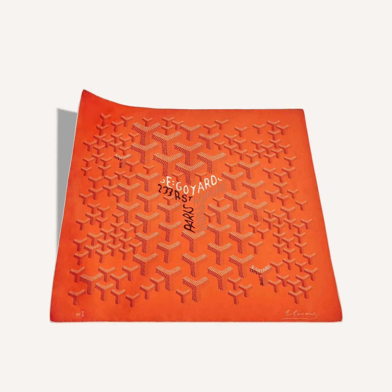 goyard scarf