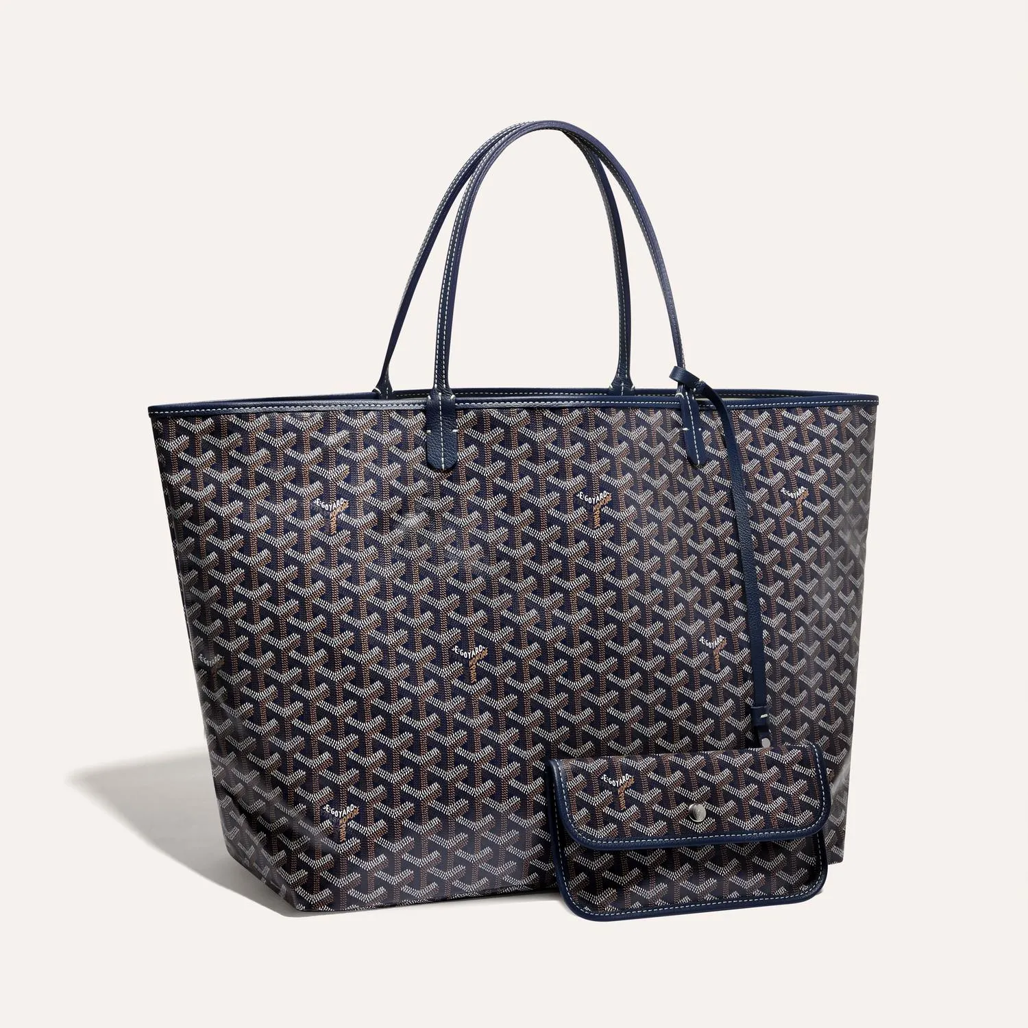 goyard canvas tote