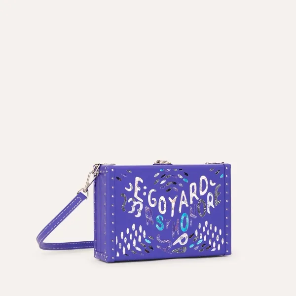 Bezons trunk bag marquetry