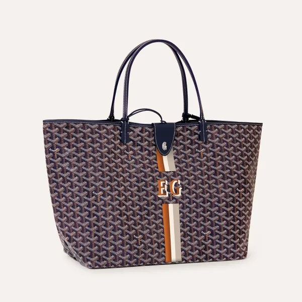 Saint Louis GM bag Stripes and Initials