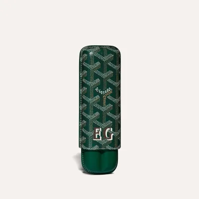 Churchill 2 Cigar Case Initials