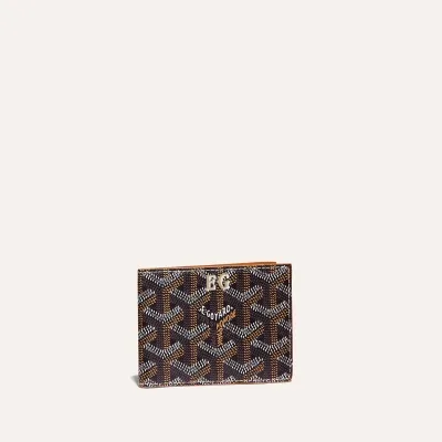 Insert Victoire Card Wallet Initials