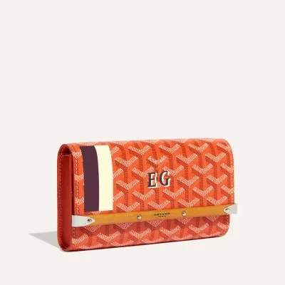 Monte-Carlo Mini Case Stripes and Initials