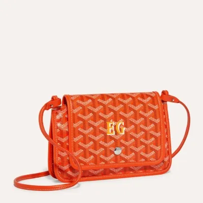 Plumet pouch-wallet initials