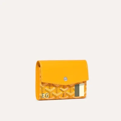 Saint-Gabriel wallet Stripes and Initials