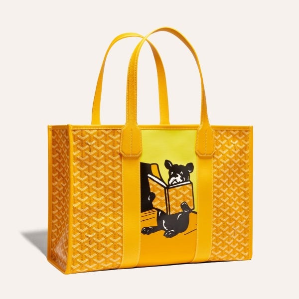 Villette Tote Bag MM - Yellow
