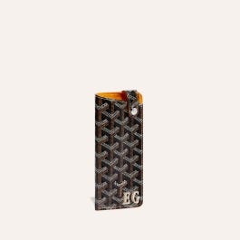 Montmartre PM Glasses Case Initials - Maison Goyard