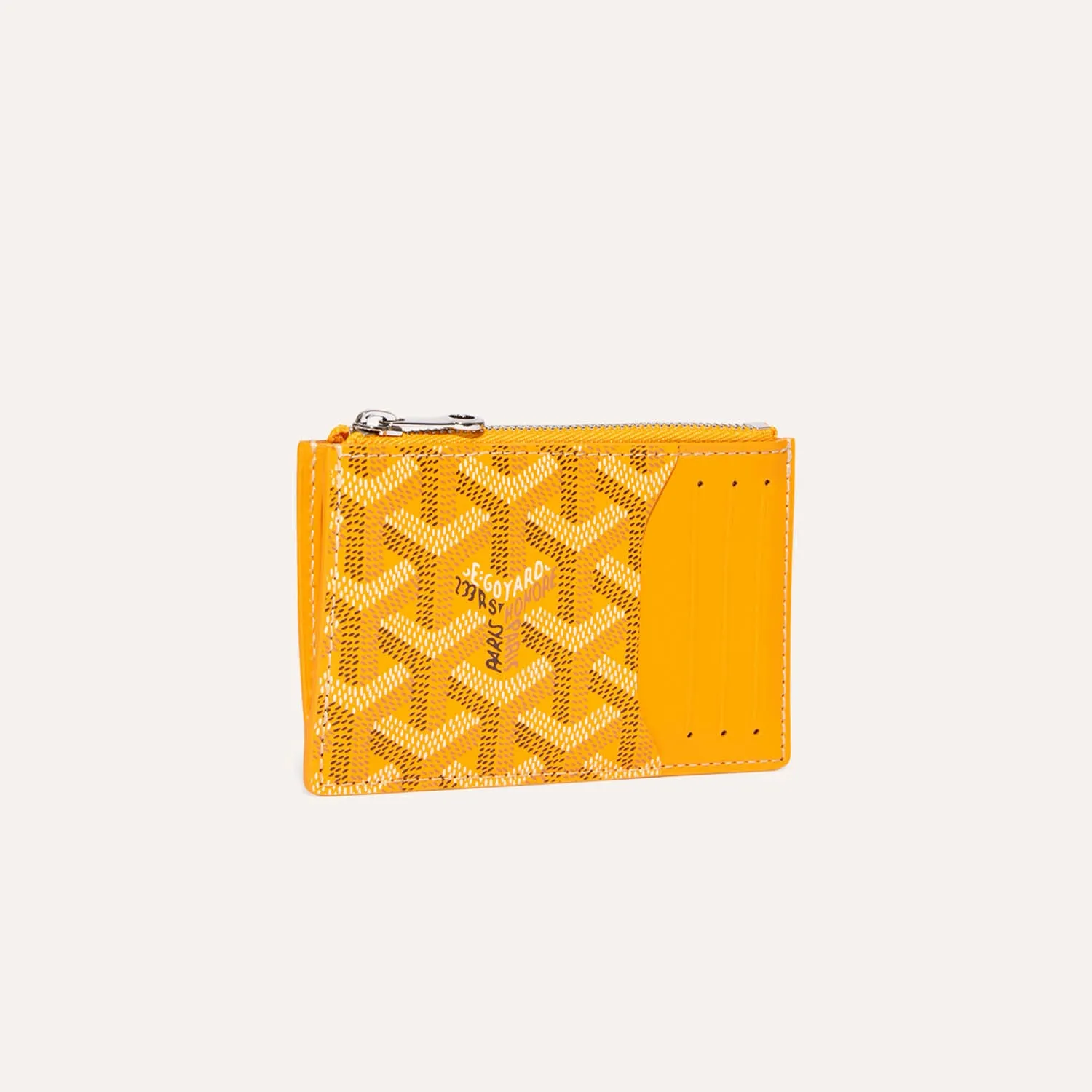 Bourbon Zipped Card Holder