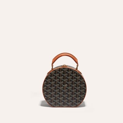 SAC BOITE CHAPEAU ALTO 2 Noir & Naturel