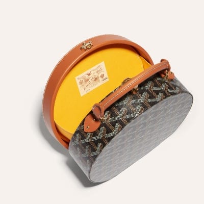 SAC BOITE CHAPEAU ALTO 2 Noir & Naturel