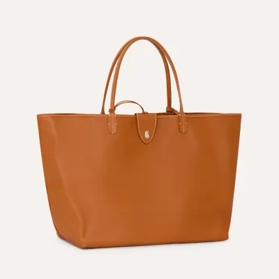 SAC ANJOU CROC GM Black & Tan