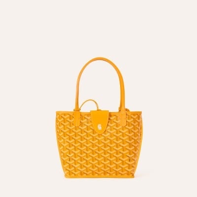SAC ANJOU CROC MINI Yellow