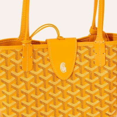 SAC ANJOU CROC MINI Yellow