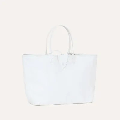 SAC ANJOU CROC PM White