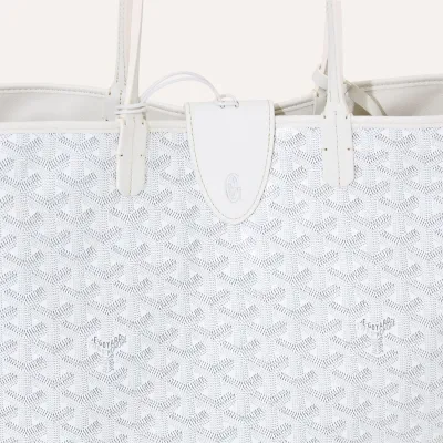 SAC ANJOU CROC PM White