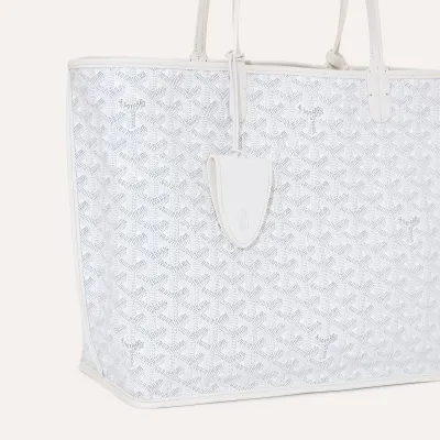 SAC ANJOU CROC PM White
