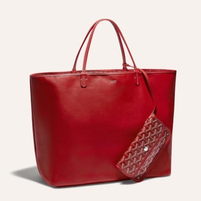 SAC ANJOU GM Rouge