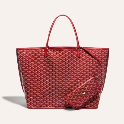 SAC ANJOU GM Rouge