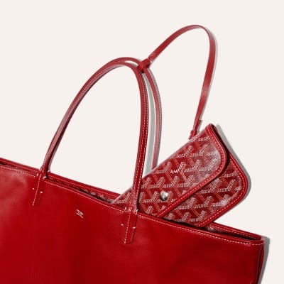 SAC ANJOU GM Rouge