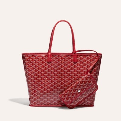 SAC ANJOU PM Rouge