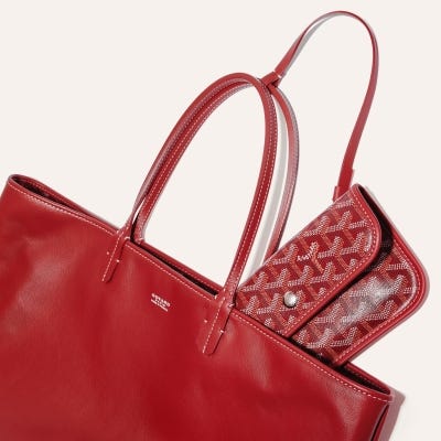 SAC ANJOU PM Rouge