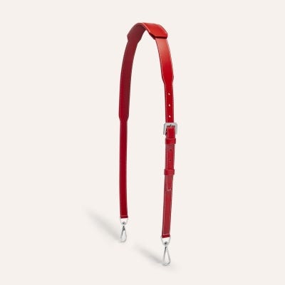 BANDOULIERE CUIR MM 레드