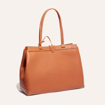 SAC BELLECHASSE BIAUDE CUIR Naturel