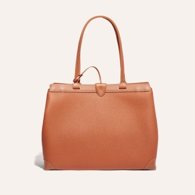 SAC BELLECHASSE BIAUDE CUIR Naturel
