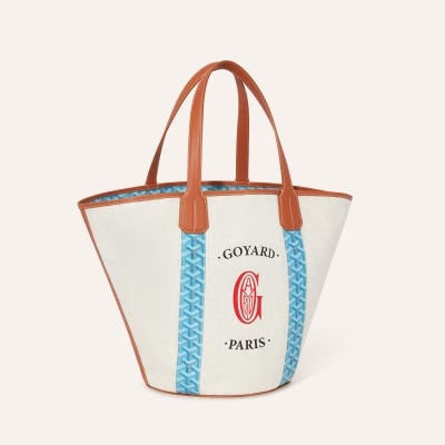 SAC BELHARRA BLEU TURQUOISE Turquoise & Tan
