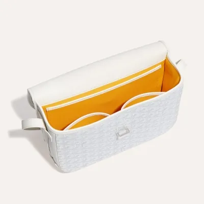 Belvédère MM bag Initials - White