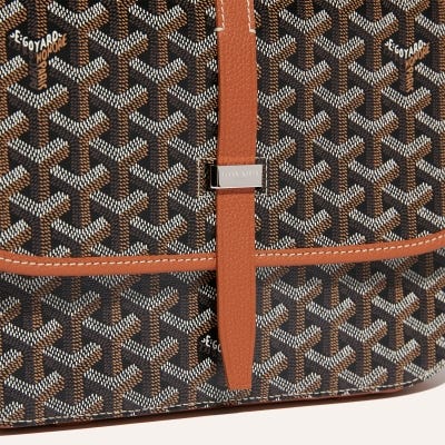SAC BELVEDERE 3 MM Black & Tan