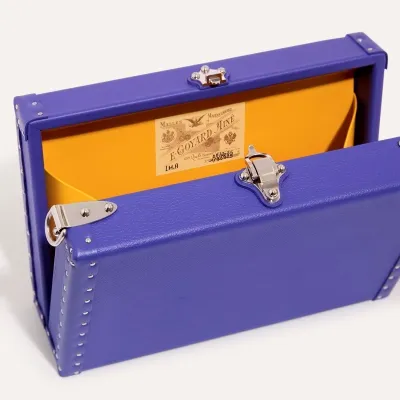 SAC MALLE BEZONS PM MARQUETERIE 2026 Blueberry Purple