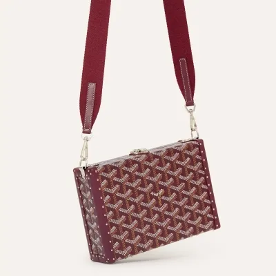 SAC MALLE BEZONS PM Burgundy