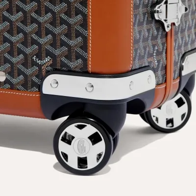 TROLLEY BOURGET PM 3 Noir & Naturel