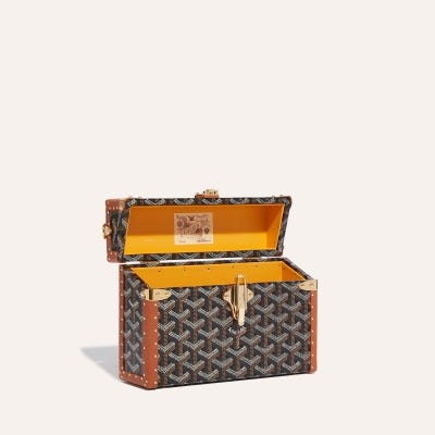 SAC MALLE CASSETTE PM Black & Tan