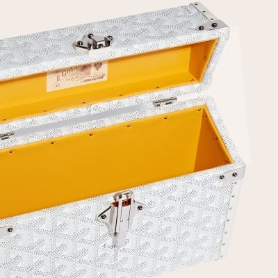 SAC MALLE CASSETTE PM White