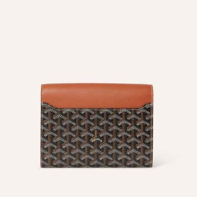 PORTEFEUILLE POCHETTE CHYPRE PM Black & Tan