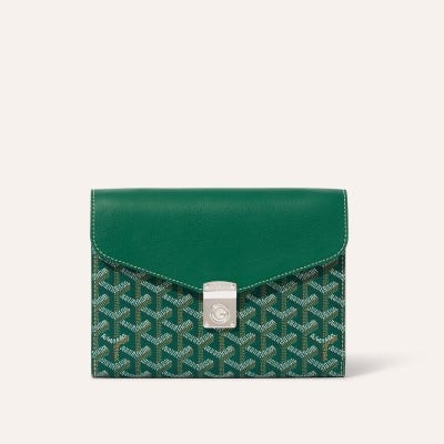 PORTEFEUILLE POCHETTE CHYPRE PM Green