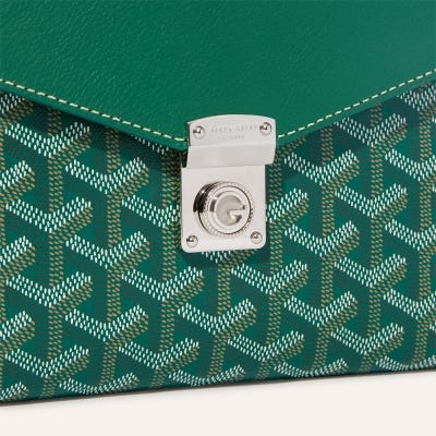 PORTEFEUILLE POCHETTE CHYPRE PM Green