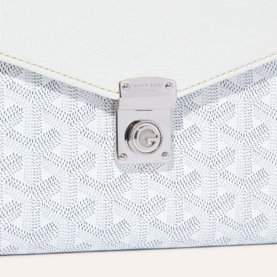 PORTEFEUILLE POCHETTE CHYPRE PM White