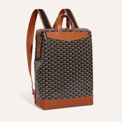 SAC A DOS CISALPIN MM 블랙 & 탄