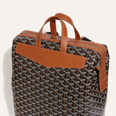 SAC A DOS CISALPIN MM 블랙 & 탄