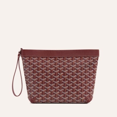 POCHETTE CONTI PM バーガンディ