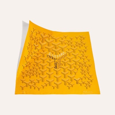 FOULARDN1 Yellow