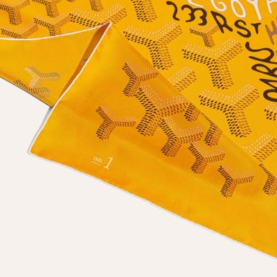 FOULARDN1 Yellow