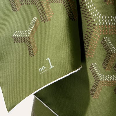 FOULARD N1 2025 Khaki