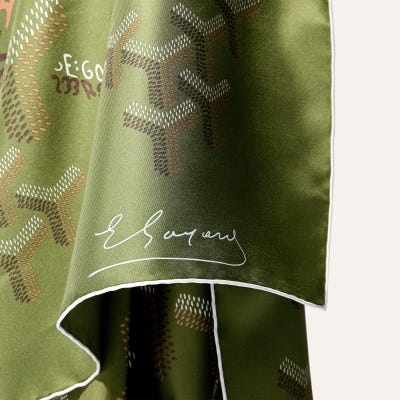 FOULARD N1 2025 Khaki