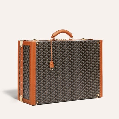 VALISE GRAND HOTEL 55 Black & Tan