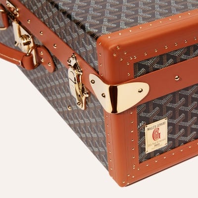 VALISE GRAND HOTEL 55 Black & Tan